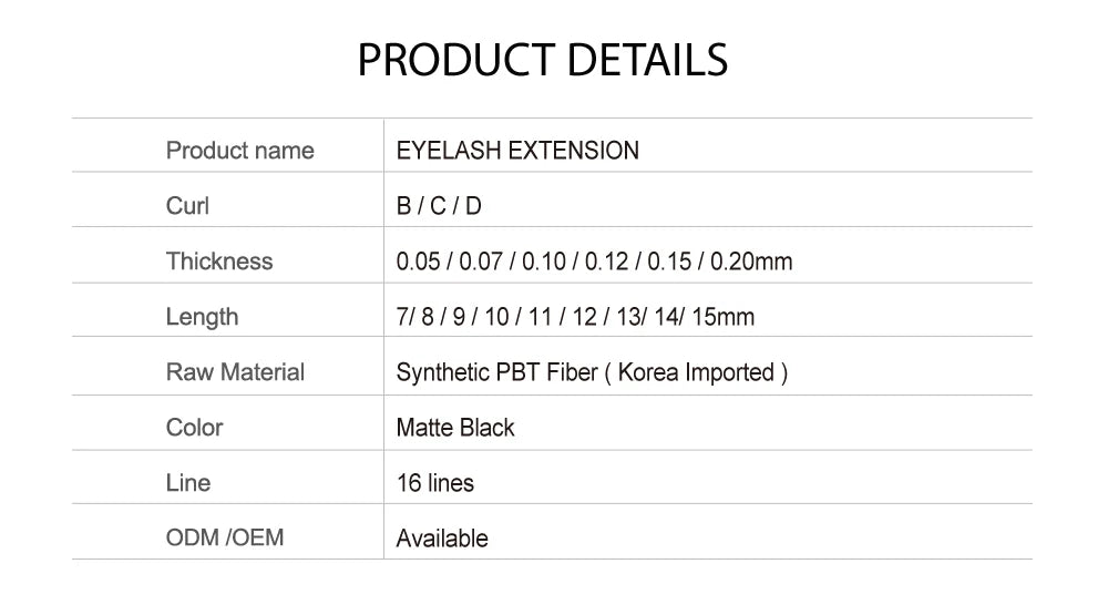 NATUHANA Wholesale 5Cases/Lot Artificial Mink Eyelash Extension Set B C D  Curl Silk Eye Lashes Individual False Mink Eye Lashes