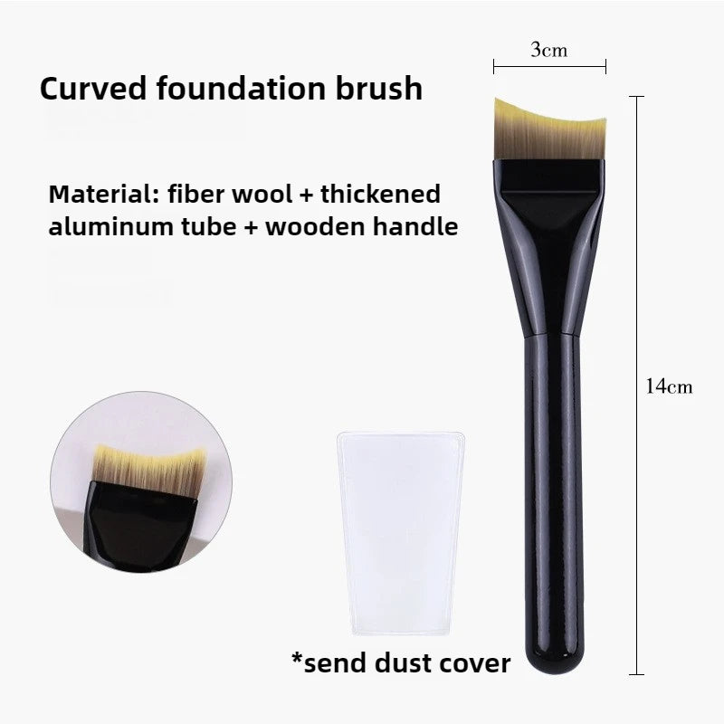 Ultra-thin Foundation Brush Makeup Mixing Palette for Foundation Lipstick Eye Shadow Triangle Cosmetic Puff Make Up Tools Set