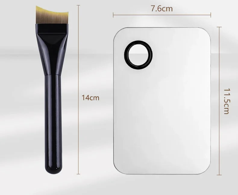 Ultra-thin Foundation Brush Makeup Mixing Palette for Foundation Lipstick Eye Shadow Triangle Cosmetic Puff Make Up Tools Set