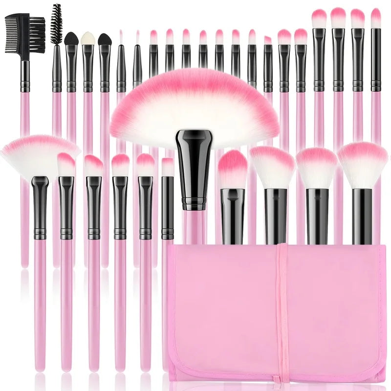 Makeup Brush Set - A set containing 37 makeup tools, a professional makeup set suitable for beginners.