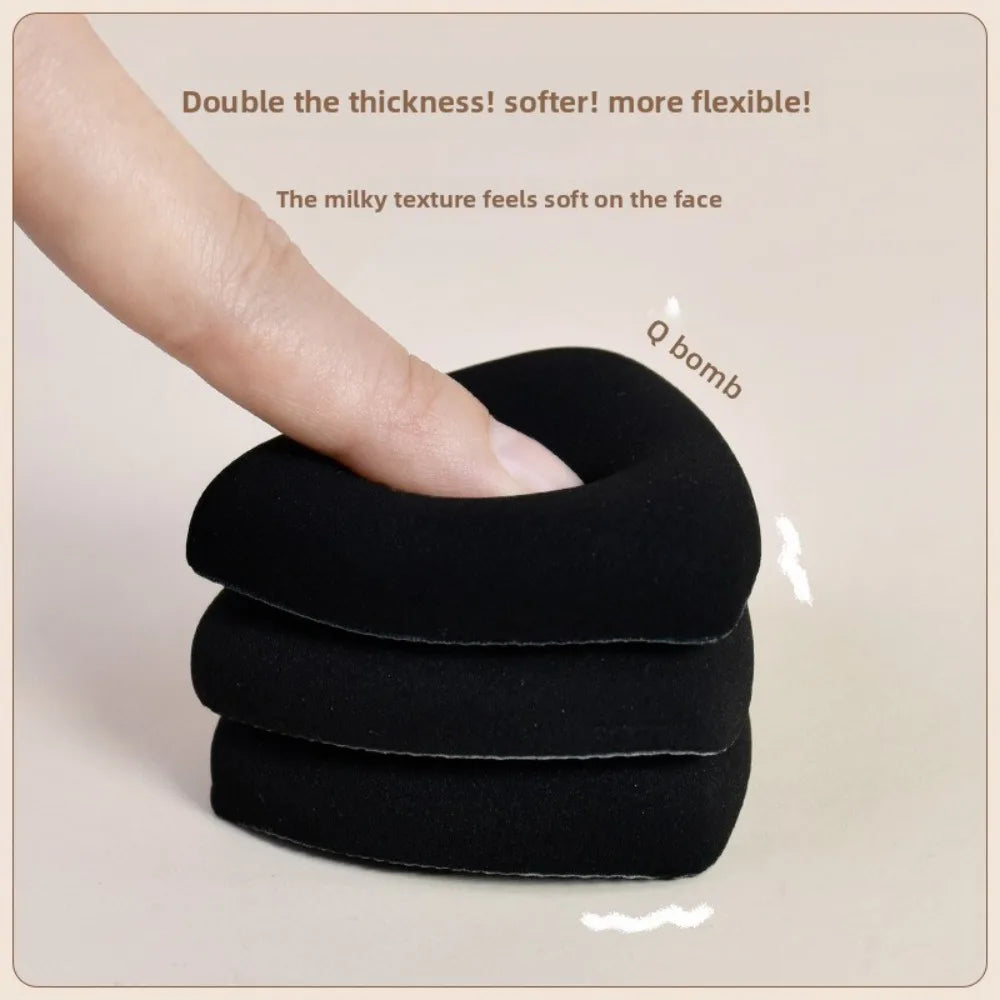 Ultra-thin Foundation Brush Makeup Mixing Palette for Foundation Lipstick Eye Shadow Triangle Cosmetic Puff Make Up Tools Set